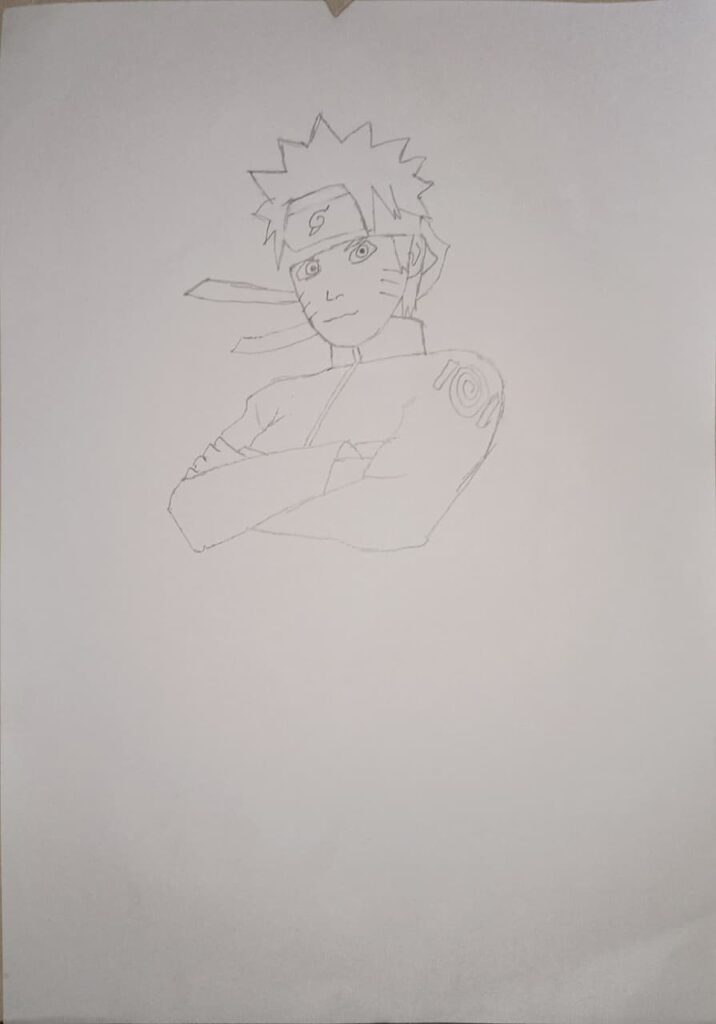How to Draw Naruto Uzumaki