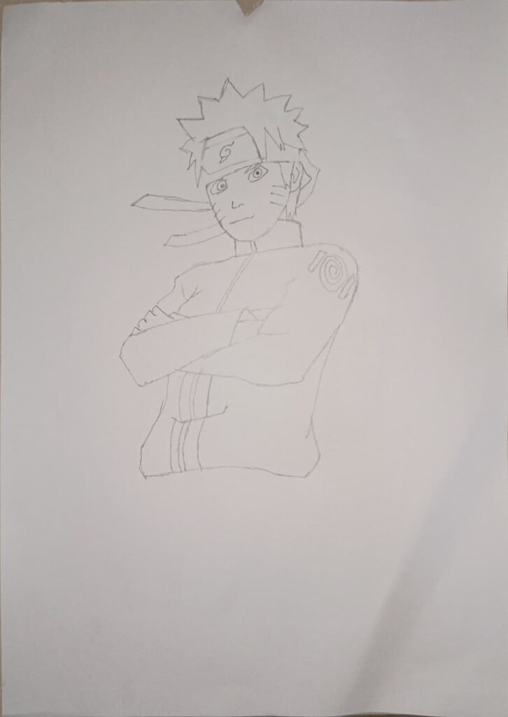 How to Draw Naruto Uzumaki