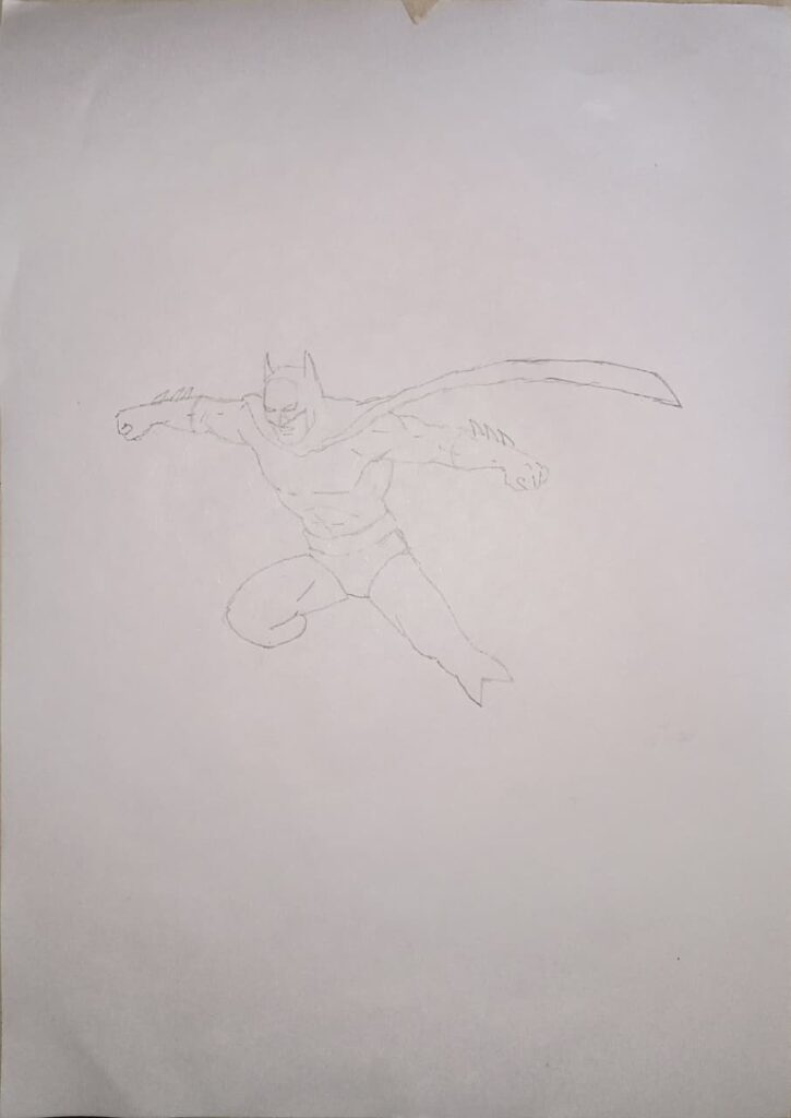 Final drawing a batman