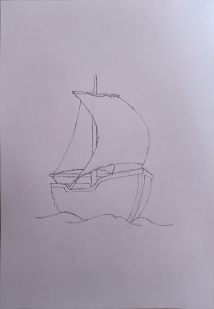 boat hull shape drawing